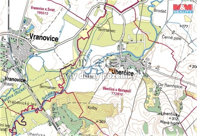 Prodej, Pole, Uherčice