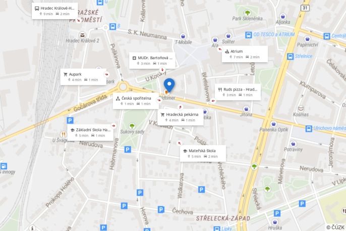 Prodej, Byt 1+1, Hradec Králové