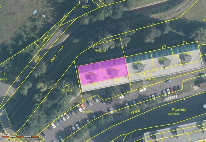 Pronájem, Byt 1+1, Chomutov