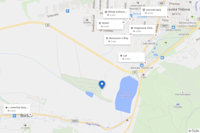 Prodej, Pole, Moravská Třebová