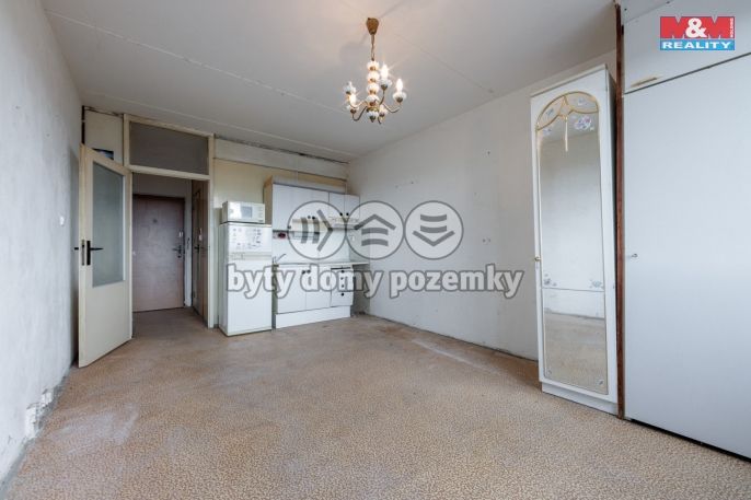 Prodej, Byt 1+kk, 22 m², Cheb, Přátelství