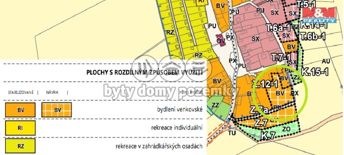 Prodej, Pozemek k bydlení, Skršín