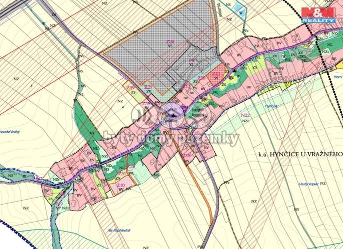 Prodej, Pozemek k bydlení, Vražné