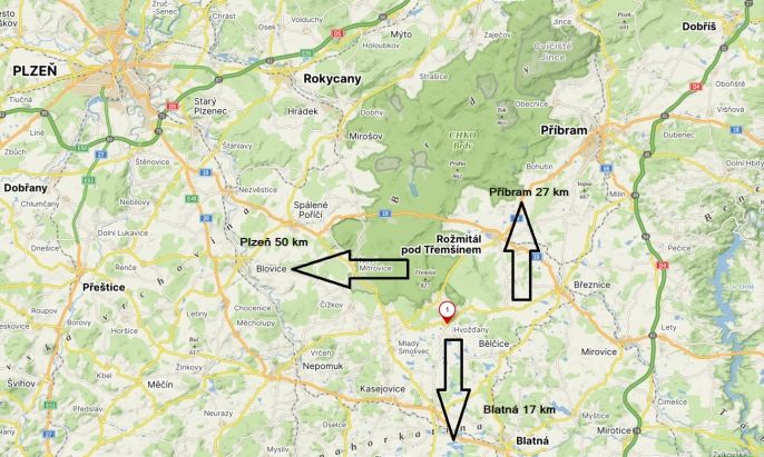 Prodej, Byt 3+1, Hvožďany