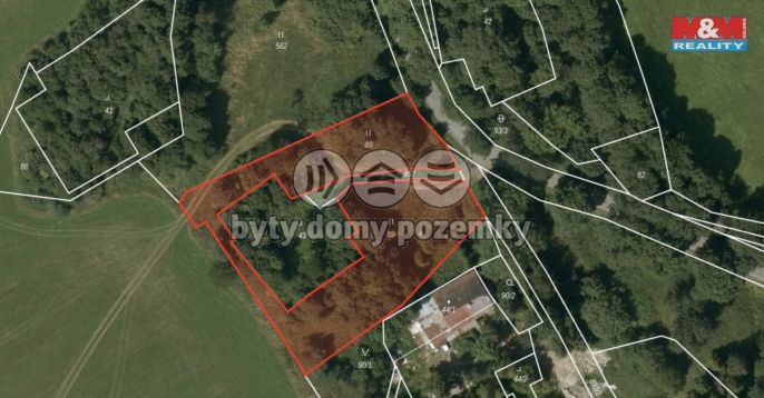 Prodej, Pozemek k bydlení, Dvorce