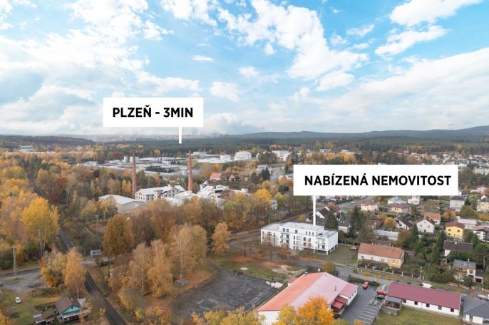 Pronájem, Byt 1+kk, Třemošná