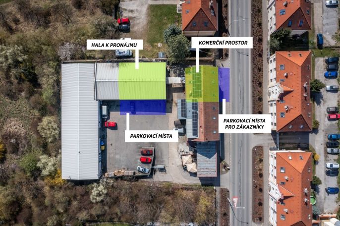 Pronájem, Obchod a služby, Králův Dvůr