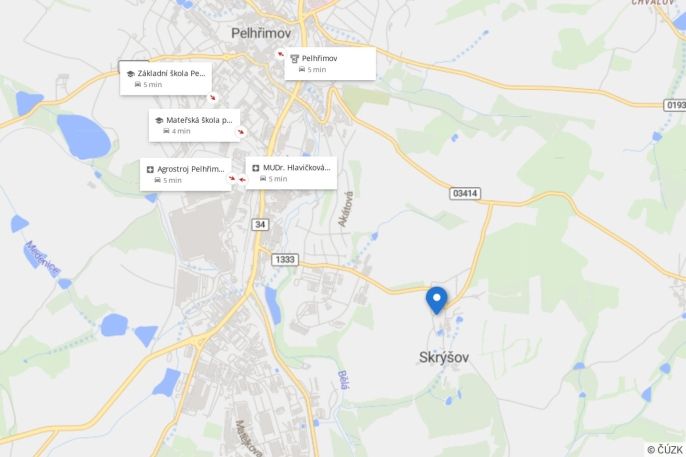 Pronájem, Rodinný dům, Pelhřimov