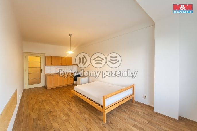 Pronájem, Byt 1+kk, Praha