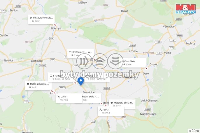 Prodej, Pozemek k bydlení, Hostomice