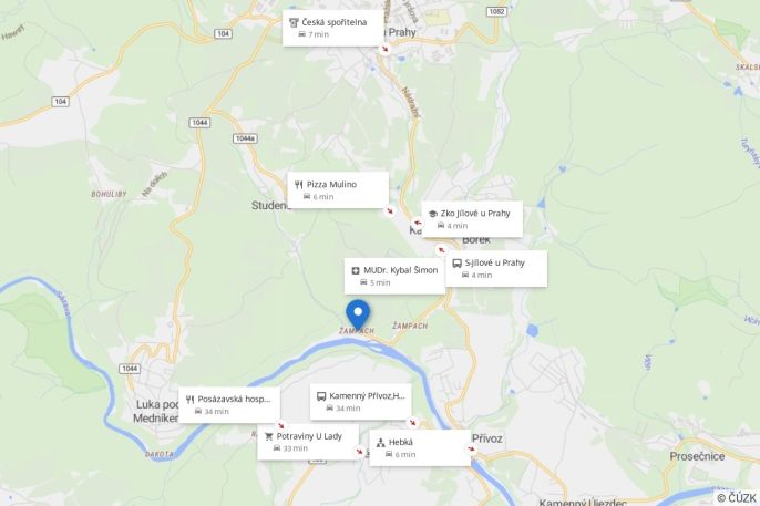 Prodej, Pozemek k bydlení, Jílové u Prahy
