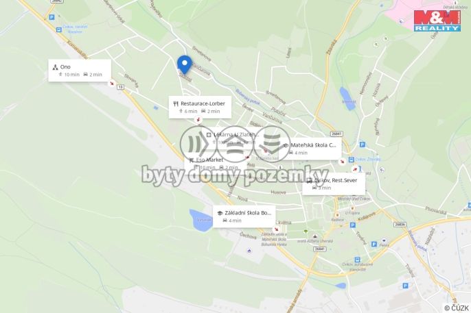 Pronájem, Byt 1+kk, Cvikov