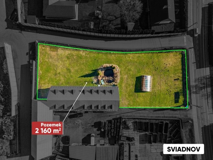 Prodej, Komerční pozemky, Sviadnov