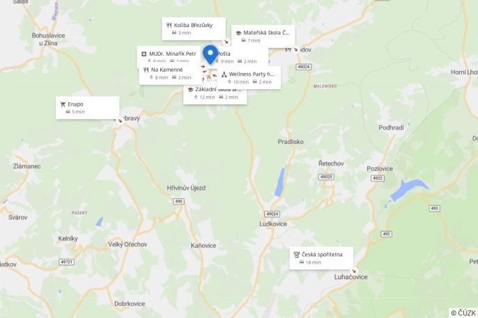Prodej, Byt 4+1, Březůvky