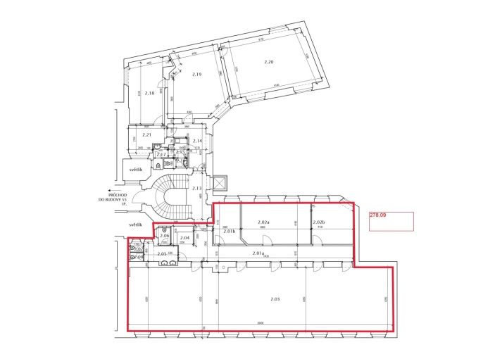 Pronájem, Kancelářský prostor, Praha
