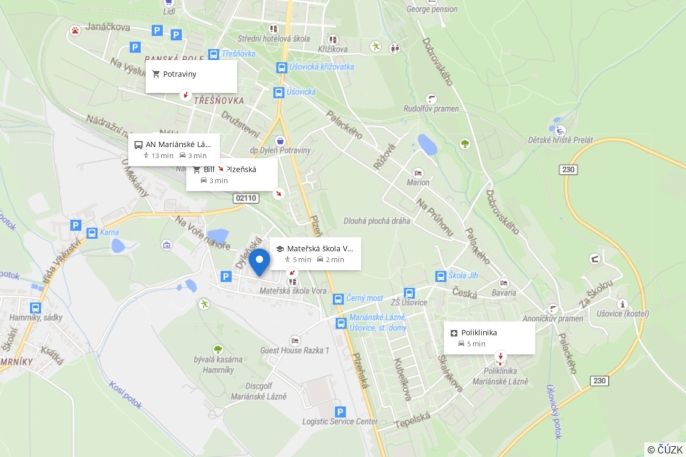 Prodej, Byt 2+1, Mariánské Lázně