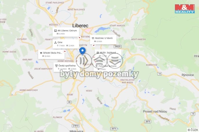 Prodej, Byt 4+1, Liberec