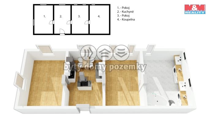 Pronájem, Rodinný dům, Trutnov