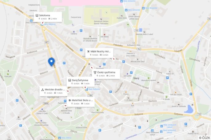 Prodej, Byt 2+1, Slaný