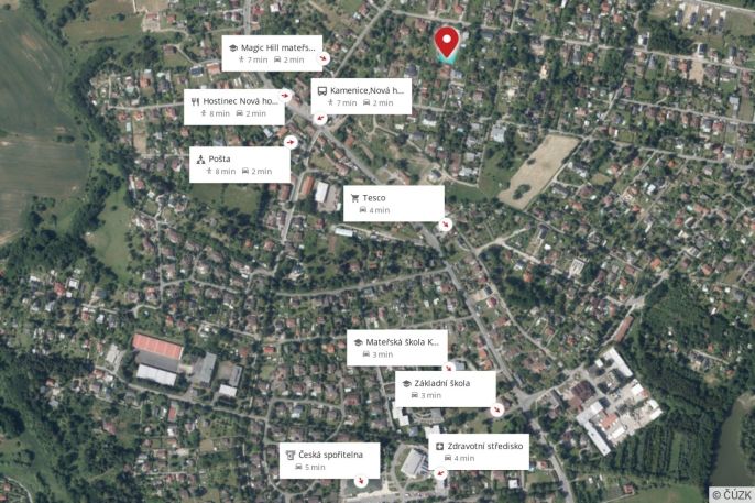 Prodej, Pozemek k bydlení, Kamenice