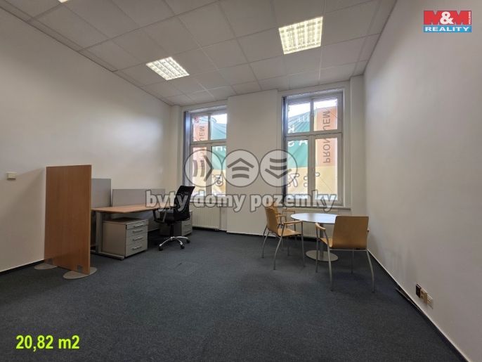 Pronájem, Kancelářský prostor, Cheb