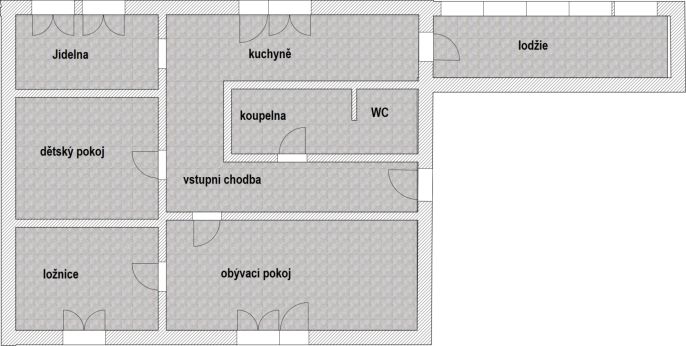 Prodej, Byt 3+1, Broumov