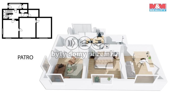 Prodej, Rodinný dům, Hluboká nad Vltavou