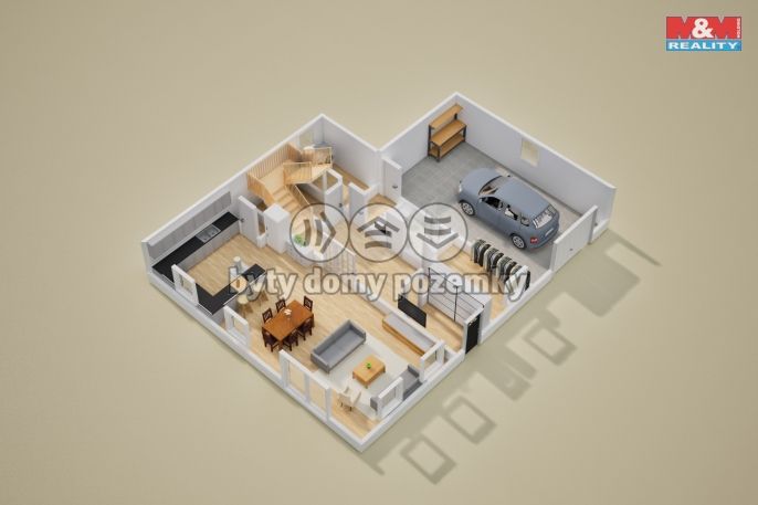 Prodej, Rodinný dům, Chuderov