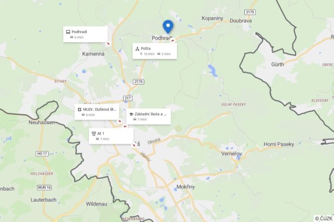 Prodej, Pozemek k bydlení, Podhradí