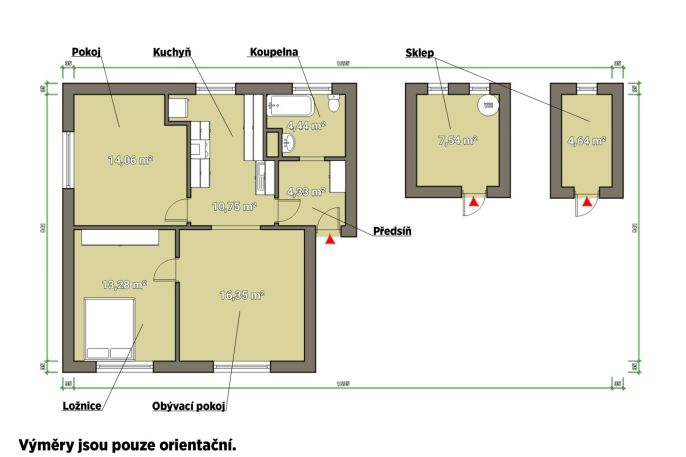 Prodej, Byt 3+1, Mariánské Lázně