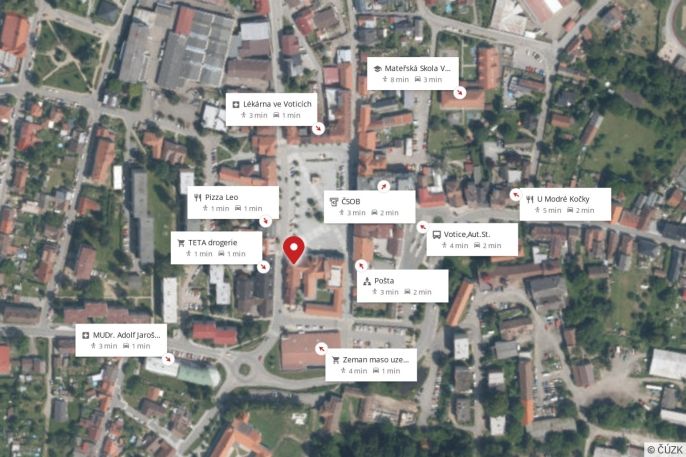 Pronájem, Obchod a služby, Votice