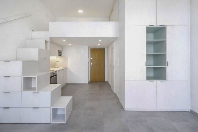 Pronájem, Byt 1+kk, Praha