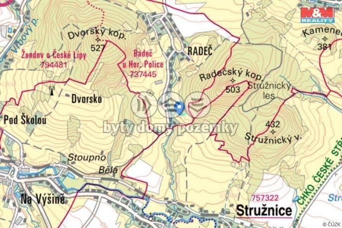 Prodej, Louka, Žandov