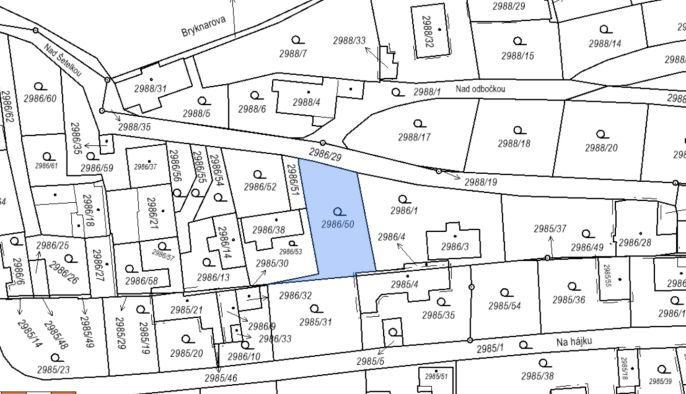 Prodej, Pozemek k bydlení, Praha