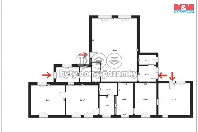 Prodej, Rodinný dům, Lošany