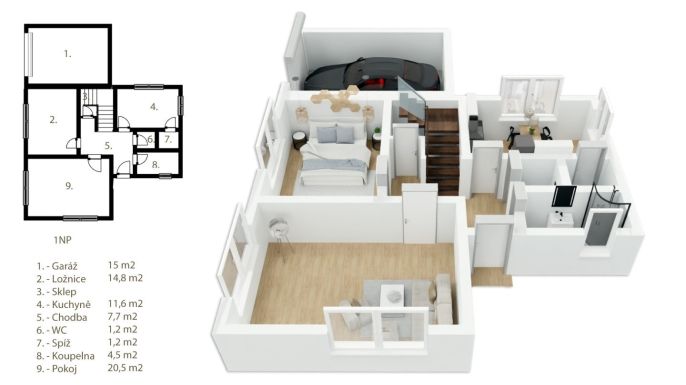 Prodej, Rodinný dům, Řevnice