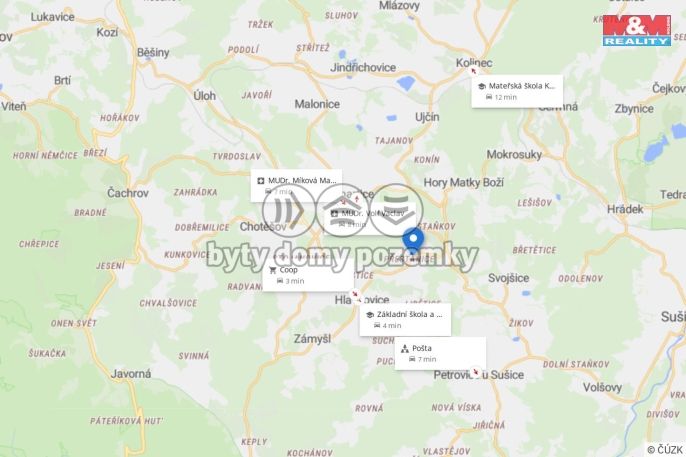 Prodej, Pozemek k bydlení, Hlavňovice