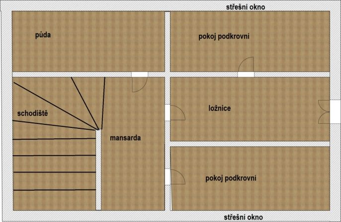 Prodej, Chalupa, Bystré