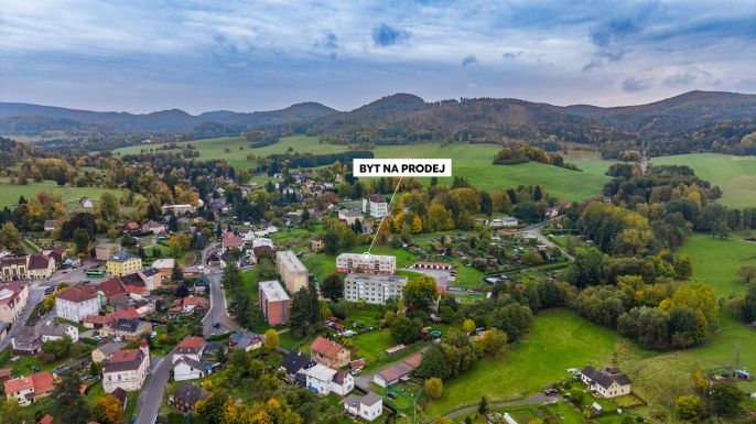 Prodej, Byt 1+1, Chřibská