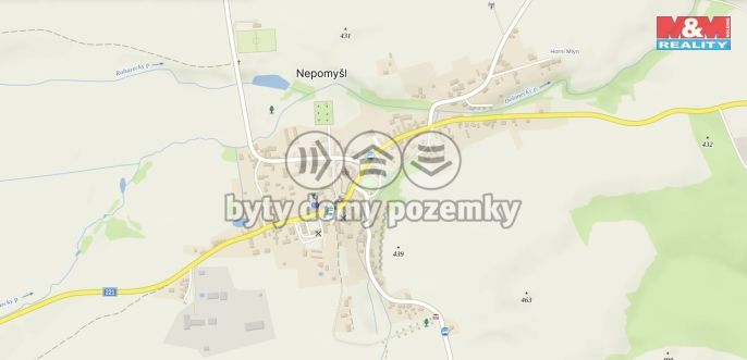 Prodej, Pozemek k bydlení, Nepomyšl