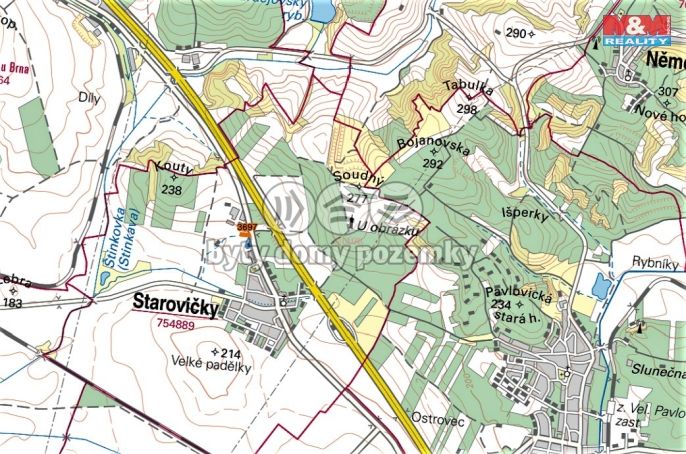 Prodej, Komerční pozemky, Starovičky