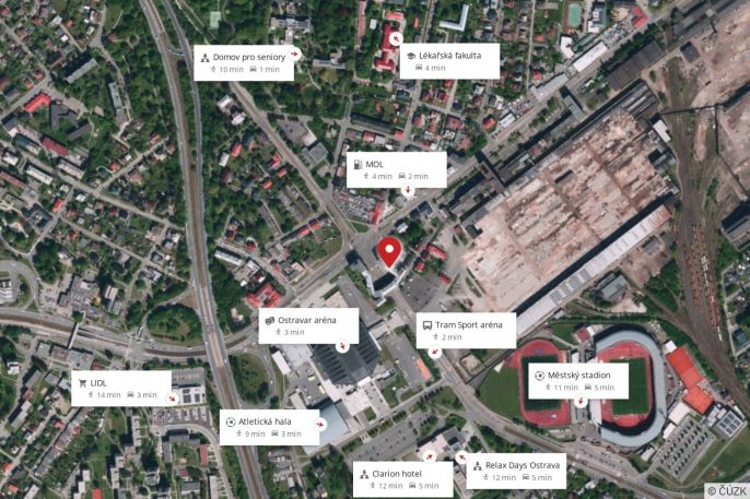 Pronájem, Byt 3+kk, Ostrava