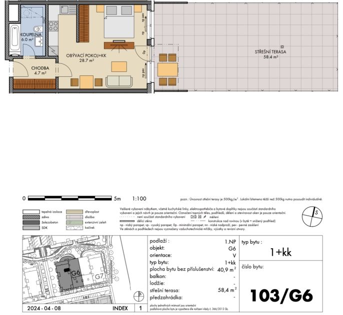 Prodej, Byt 1+kk, Praha