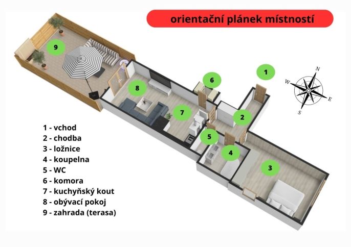 Prodej, Byt 2+kk, Kutná Hora