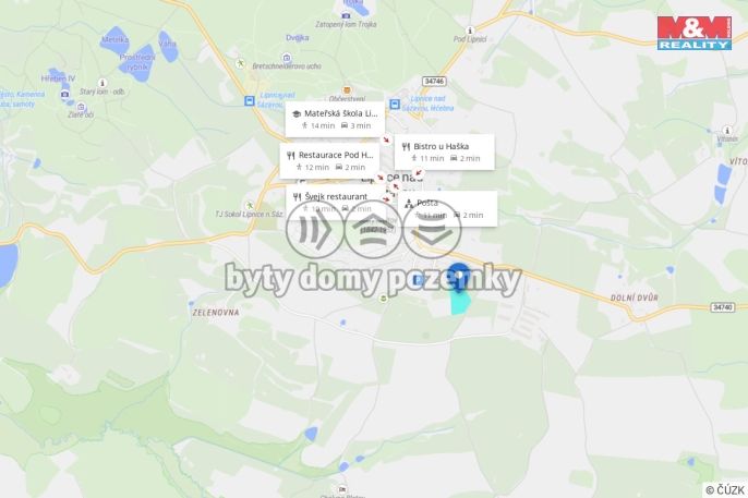 Prodej, Pozemek k bydlení, Lipnice nad Sázavou