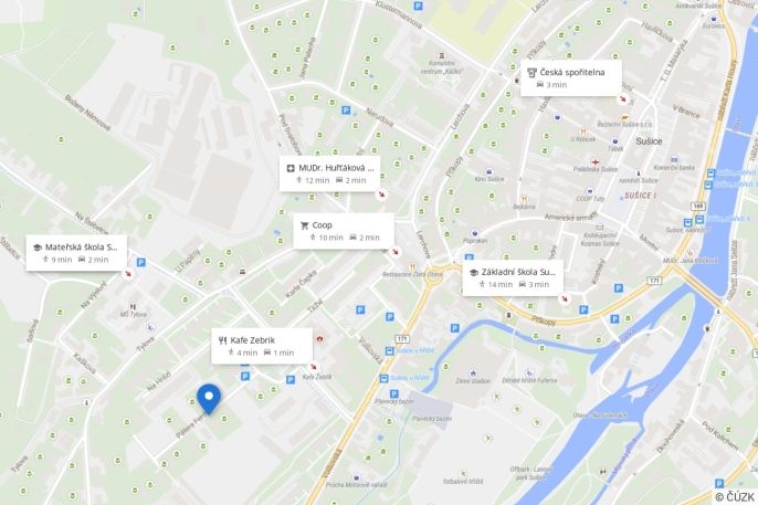 Pronájem, Byt 3+kk, Sušice