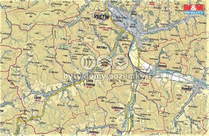 Prodej, Louka, Lhota u Vsetína