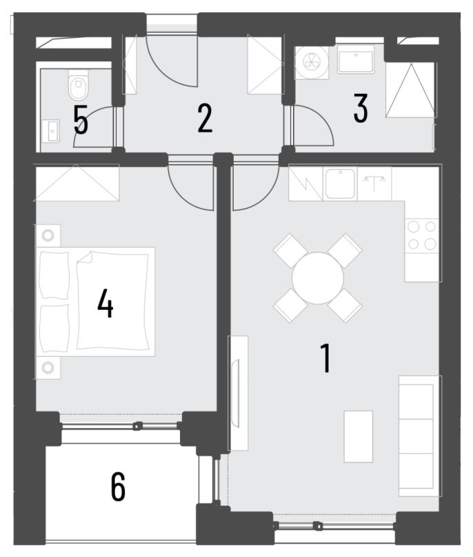 Prodej, Byt 2+kk, Brandýs nad Labem-Stará Boleslav