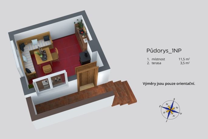 Prodej, Chata, Ryjice