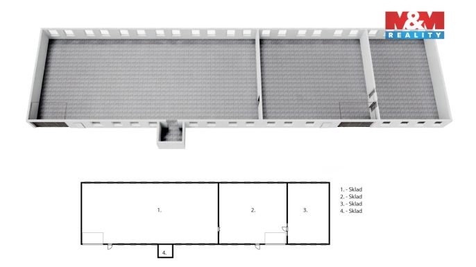 Pronájem, Obchodní objekt, Zbraslavice
